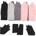 Healeved 4 Pairs Women's Sun Protection Gloves Nail Gloves for Women Nail Art Supplies Manicure Gloves Anti Uv Nail Art Uv Gloves Gel Manicure Uv Gloves Nylon Breathable Accessories - Buy Online on GoSupps.com