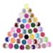 Nail Glitter 45 Colors Nail Glitter Flakes Art Pigment Dust Powder for Face Body Eye Nail glitter