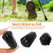 Nordic Walking Pole Rubber Puff - Trekking & Hiking Poles with Travel Case for 10mm Diameter Poles - Buy Online on GoSupps.com