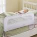 Summer Single Fold Safety Bedrail - White Metal and Fabric Bedrail for Toddlers - 42.5 Long - Fits Twin, Full, Queen Beds - Accommodates Thick Mattresses - Buy Online on GoSupps.com