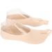 Breathable Toe Separator Socks - Bunion Corrector for Safe Travel (Skin Color) - Buy Online on GoSupps.com