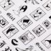 Bad Girls Nail Art Stickers - 3D Self Adhesive Black White Designs for DIY Manicure - Sexy Flower Love Charms for Women and Girls - 8 Sheets - Buy Online on GoSupps.com