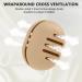 Fauxomor Makeup Sponge Holder - Breathable Silicone Travel Bag for All Sizes - Sustainable Khaki Beauty Blender Tool (1 Pack) - Buy Online on GoSupps.com