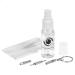 Complete Eyeglass Lens Cleaner Set | Cleans any Lens or Screen | Repair Tool Fixes Eyeglasses Sunglasses and Watches | Includes Cleaning Solution Repair Tool and Premium Microfiber Towelette