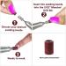 TORR 500 Pieces 80 120 150 180 240 Sanding Bands Bit Ring Manicure for Pedicure Nail Electric Drill Grinding - Buy Online on GoSupps.com