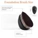 Foundation Makeup Brush - Kabuki Brush for Flawless Liquid & Powder Blending - Black - Buy Online on GoSupps.com