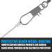 Dr.Fish 50 Pack Fishing Snap Swivels Barrel Swivel with Snap | Stainless Steel | Freshwater Tackles | Safty Interlock Snaps | Black Nickel Copper | 26-132Lb #14 | 50 Pack - Buy Online on GoSupps.com