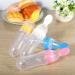 Baby Feeding Spoon - Silicone Squeeze Spoon for Rice Cereal Fruits & Purees | Portable 90ml Feeder for Infants & Toddlers (Yellow) - Buy Online on GoSupps.com
