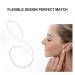 75 cm Listening Amplifier Otoplastic Hose | Transparent PVC Hearing Aid Accessory for Optimal Sound Transmission - Buy Online on GoSupps.com