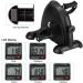 Mini Exercise Bike Himaly Under Desk Pedal Exerciser with LCD Screen - Portable Arm & Leg Peddler Machine in Black - Buy Online on GoSupps.com