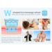 Deashun Mini Ice Roller for Face & Eye Care - 2 in 1 Face Massager for Wrinkle Reduction & Pain Relief - Travel Size - Women's Gift - Blue - Buy Online on GoSupps.com