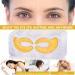 Gold Hydrogel Eye Mask - Anti-Aging Collagen Eye Patches for Dark Circles Puffiness & Wrinkles | 5 Pairs Moisturizing Under Eye Pads - Buy Online on GoSupps.com