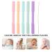 NUOBESTY Hollow Teether Tubes 5 Pack with Brush - Soft Silicone Teething Toys for Babies | Chewable Straw Toys for Infants and Toddlers - Buy Online on GoSupps.com