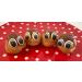 24 Fabulous Edible Sugar Eyes- 6 Blue 6 Brown 6 Yellow and 6 Green Eyes - Buy Online on GoSupps.com