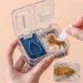 Portable Multifunctional Medicine Box | 3-in-1 Double-Sided Pill Organizer | Travel Moisture-Proof Pill Case for Purse & Pocket (White - Buy Online on GoSupps.com
