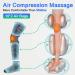 Air Compression Leg Massager with Heat Levels - Circulation & Muscle Relaxation Device | 4 Modes, 4 Intensities - Buy Online on GoSupps.com
