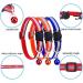 Closer 12 Pcs Reflective Collars Quick Release Safety Buckle with Bell Adjustable 19-32cm (12 Colors) - Buy Online on GoSupps.com