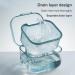 Three Layers Denture Box with Strainer Denture Box for Soaking Dentures and Storage Mouthguards Clear Dentures Braces Case for Daily Travel Cleaning(Blue) - Buy Online on GoSupps.com