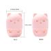 Krisfd Silicone Makeup Sponge Holder - Washable & Reusable Beauty Blender Carrier Bag (2 Pieces - Pink & Black) | International Shipping Available - Buy Online on GoSupps.com