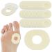 50 Pcs Corn Pads for Feet, Oval Callus Cushions Self-Stick Corn Callus Pads Soft Foot Callus Cushion, Callous Protectors for Pain Relief Foot Care