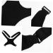 KICHOUSE Belt Holder Shoulder Rest Brace Posture Band Posture Straps for Men Polyester Black - Buy Online on GoSupps.com