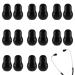 Silicone Ear Plugs Replacement Ear Tips 10 Pcs Silicone Stethoscope Replacement Earplugs Snap Tight Ear Tips Earpieces for Stethoscope Silicone Earplugs