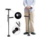 Clever Cane with LED Light Aluminum Crutches Old Man's Crutch Telescopic Adjustment Crutches Elderly Crutches Alloy Walker Outdoor Skid Walking Stick for Arthritis Seniors Disable Beautiful Scenery