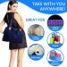 NEAGLORY 100 Pack Disposable Plastic Toilet Seat Covers for Travel & Potty Training - Individually Wrapped, Waterproof & Non-Slip - Ideal for Toddlers, Pregnant Moms & Adults - 100 Pieces - Buy Online on GoSupps.com