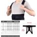 Back Waist Posture Adjustable Belt Trainer Small Lumbar Brace & Spine Support Vest for Adults - Buy Online on GoSupps.com