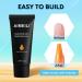 AIMEILI Orange Glitter Poly Nail Extension Gel - Hema Free Nail Builder for DIY Nail Art &Salon Use - Perfect Gift for Women - Buy Online on GoSupps.com