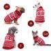 Shop XS Red Dog Christmas Sweater | Festive Knitted Sweater for Small Dogs | Perfect Holiday Fashion - Buy Online on GoSupps.com