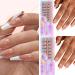 TQUXNGA Natural and Stylish French Manicure Nail Tips with Different Sizes Nail Art Tools and Accessories YS09 - Buy Online on GoSupps.com