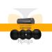 Rollga Foam Roller - 18 Black Hard Density for Muscle Recovery, Flexibility, Back & Neck Massage, Exercise - Buy Online on GoSupps.com