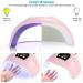 Queen.y 54W LED UV Nail Lamp | 18 LED Gel Polish Dryer with Timer | International Shipping Available - Buy Online on GoSupps.com
