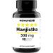 MONOHERB Manjistha 500 mg - 90 Vegetarian Capsules - Supreme Manjistha Root Extract - Rubia Cordifolia