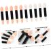VINTORKY 20pcs Women Eyeshadow Brush Professional Double- End Eyeshadow Brushes Eye Shadow Sponge Applicator - Buy Online on GoSupps.com