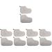 FOMIYES 5 Pairs Wax Therapy Warm Foot Cover Mittens Faux Buns Medicated Socks Products Covers for Feet Treatment Refills Pedicure Spa Feet Paraffin Heated Foot Booties Wax Gloves Gel Plush