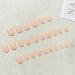 Foccna 24pcs Nude Press on Nails - Glossy Short False Nail Tips for Women and Girls - Buy Online on GoSupps.com