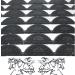 28 Pcs Large Black Rubber Heel Plates Shoe Repair Kit with Nails - Replacement Sole Heel Taps - Buy Online on GoSupps.com
