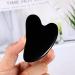 Rosenice Gua Sha Jade Stone Tool for Face & Body Skincare - Reduce Muscle Tensions and Puffiness - Festive Gift Idea (Black) - Buy Online on GoSupps.com