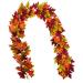Zerodeko 2 Pcs Simulated Maple Leaf Rattan Pine Cones Hanging Vine Silk Flower - Buy Online on GoSupps.com