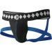 Diamond MMA Four-Strap Jock Strap Supporter with Built-in Cup Pocket - Black Large - Buy Online on GoSupps.com