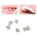 JLDP 20 pcs/Pack 200 pcs Brackets Brace 0.022 Metal (Mini Roth) - 3-4-5 Hooks | Dental Supplies - Buy Online on GoSupps.com