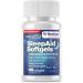 GenCare Maximum Strength Nighttime Sleep Aid Supplement for Adults Deep Sleep Pills with Diphenhydramine HCl 50mg to Fall Asleep Faster- Strong Non-Habit Forming PM Sleeping Relief [96 Softgels]