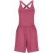 Women's Summer Short Jumpsuit - Sexy High Waist Romper with Sleeves & Circular Neckline | Y2K Aesthetic Playsuit - Perfect for Workouts - Available in Red XL - Buy Online on GoSupps.com