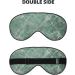 Buy Reusable Sleep Mask for Women & Men - Soft Blackout Eye Masks for Travel & Better Sleep | Marble Blue Grey - Buy Online on GoSupps.com