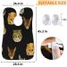 Shop Lively Cat Painting Beard Bib Apron - Waterproof Hair Catcher for Men | Perfect Grooming Gift with Suction Cups - Buy Online on GoSupps.com