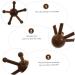 Beavorty Wooden Handheld Massager - 5-Claw Scalp & Hair Massage Tool for Relaxation & Pain Relief - Buy Online on GoSupps.com
