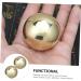 Frcolor Brass Massage Balls for Hand Exercises - Fitness Equipment & Muscle Relief - Ideal for Sports & Recovery - Buy Online on GoSupps.com