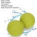 Verdant Touch Double Massage Ball - Deep Tissue Muscle Release for Leg Back & Shoulder | Yoga & Gym Fitness Ball - Green - Buy Online on GoSupps.com